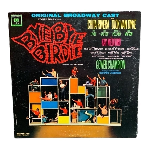LP Bye Bye Birdie Original Broadway Cast with Chita Rivera - Bye Bye Birdie - Picture 1 of 2